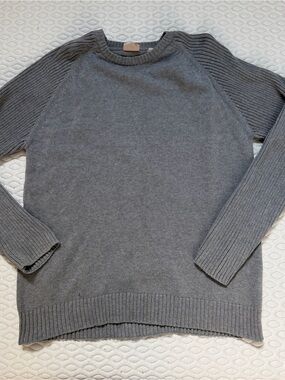 Timberland Men's Heather Gray Crewneck Sweater 0416